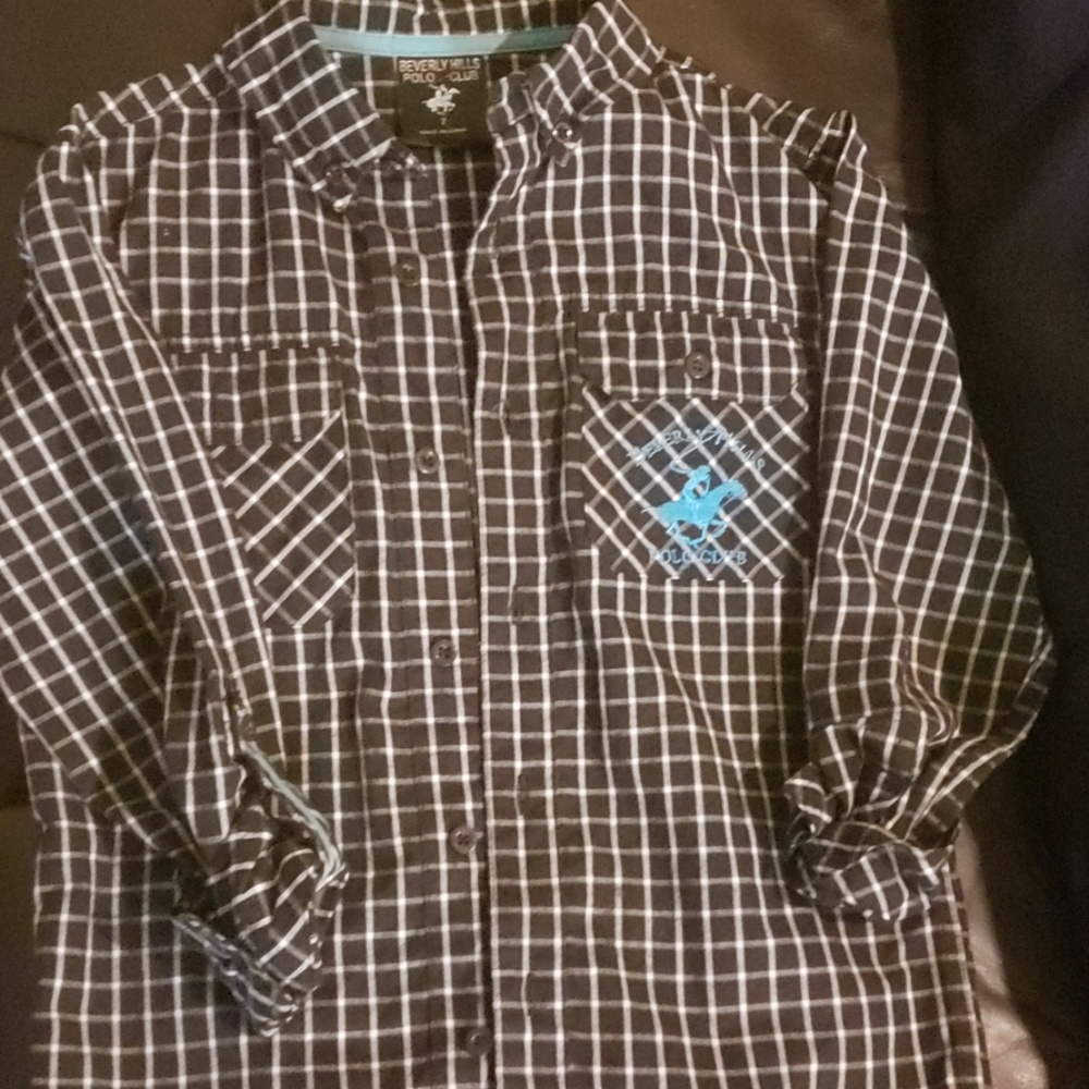Boys button up